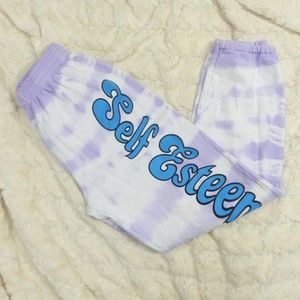 Ashley Williams London Women's Size XS Purple Tie Dye Self Esteem